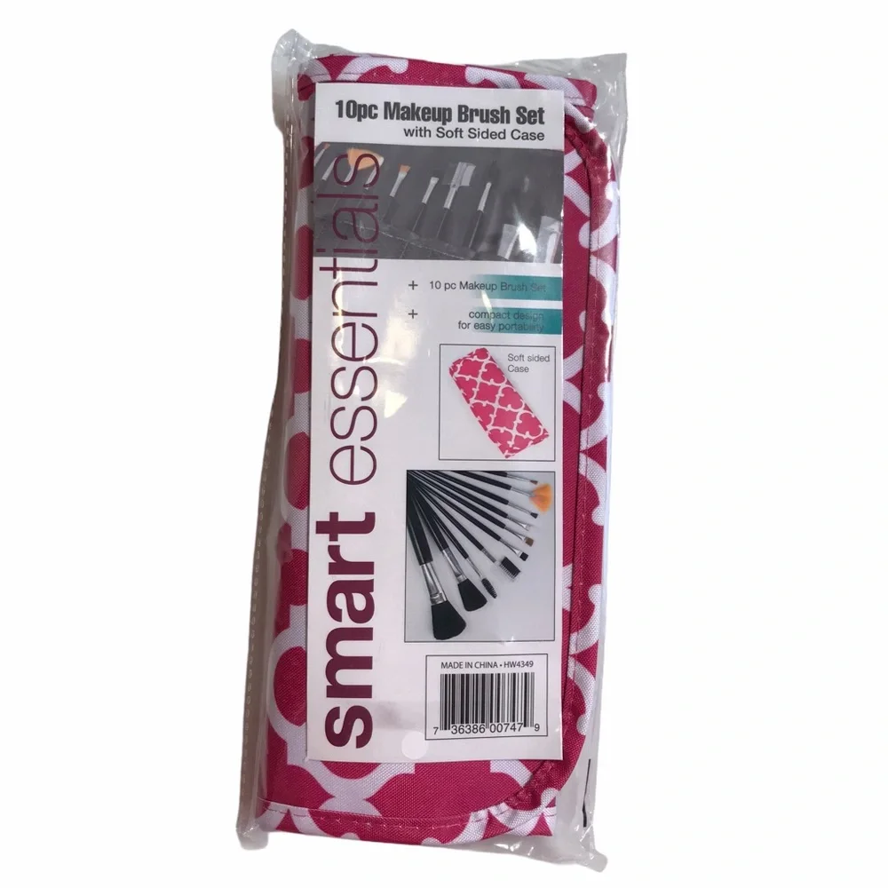 Smart Essentials 10 Piece Makeup Brush‎ Set